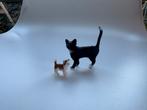 Schleich Katten Setje, Ophalen of Verzenden, Zo goed als nieuw, Hond of Kat, Beeldje of Figuurtje