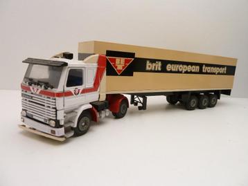 Scania 142  '' Brit European Transport ''  Tekno beschikbaar voor biedingen