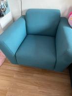 Draai fauteuil turquoise, Ophalen of Verzenden, Zo goed als nieuw