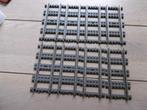 Lego 9 volt rechte rails 4515, Ophalen of Verzenden, Gebruikt, Lego