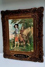 Reclamebord antiek bord Karel 1 sigaren tabak winkel display, Ophalen of Verzenden, Gebruikt, Reclamebord