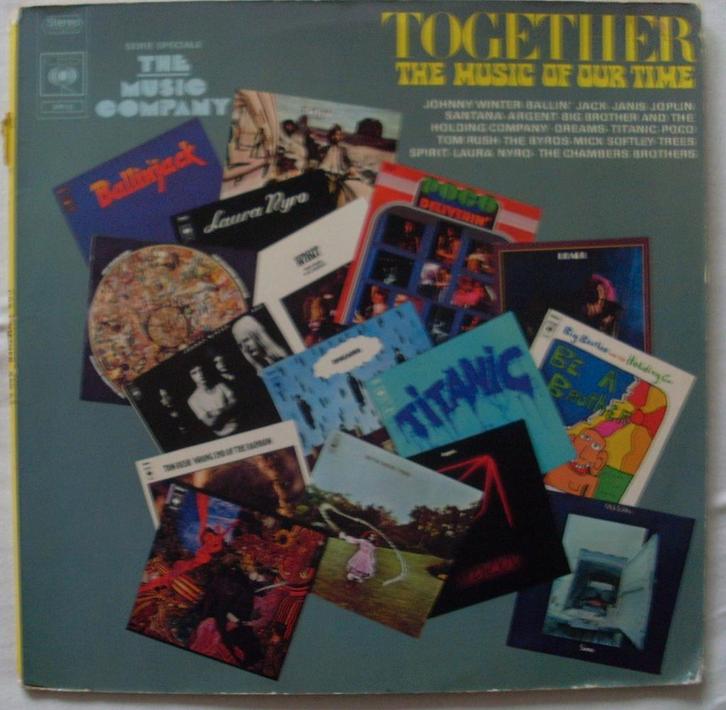 Together (LP)oa Spirit Janis Joplin Johnny Winter Laura Nyro, Cd's en Dvd's, Vinyl | Verzamelalbums, Gebruikt, Rock en Metal, 12 inch