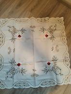Mooie Kerst Tafelkleed vierkant met mooie details, Ophalen of Verzenden, Zo goed als nieuw