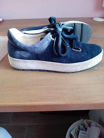 Gabor sneakers donker blauw suede maat 39 of 6 beschikbaar voor biedingen