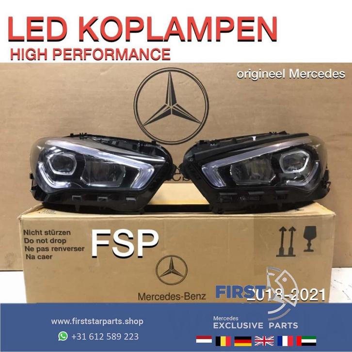 C118 W118 CLA LED High Performance KOPLAMPEN Mercedes 2019-2, Auto-onderdelen, Verlichting