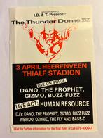 Pre flyer The Thunder Dome IV Thunderdome, Ophalen of Verzenden, Gebruikt