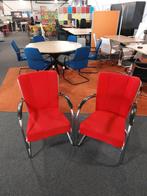 Gispen 412 set/2 fauteuils, Huis en Inrichting, Fauteuils, Niet ingevuld, Zo goed als nieuw, Niet ingevuld, Niet ingevuld