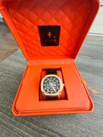 Astos limited edition automatic horloge, Sieraden, Tassen en Uiterlijk, Horloges | Heren, Overige merken, Leer, Ophalen of Verzenden