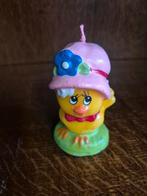 Paas Kaars Kuiken met Hoed, Huis en Inrichting, Overige materialen, Gebruikt, Onbekend, Ophalen of Verzenden