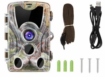 Wildcamera 20MP video 1080P full HD sd card 32gb NU EUR 38 beschikbaar voor biedingen