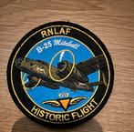 KLUHV B-25 Mitchell Patch, Ophalen of Verzenden, Luchtmacht, Nederland, Embleem of Badge