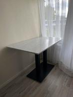 Marmeren eettafel marmer 120cm, Ophalen, 100 tot 150 cm, Rond, Zo goed als nieuw