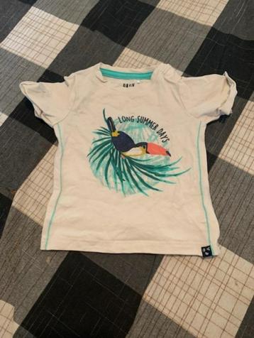 Meerkleurige T-shirt van Play all day. Maat 56 beschikbaar voor biedingen