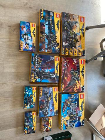 Diverse “The Lego Batman Movie” dozen, LEEG zonder inhoud! beschikbaar voor biedingen