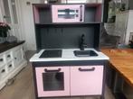 Zeer mooi ikea speelkeuken hout MAT ZWART/ROZE €57.50, Kinderen en Baby's, Speelgoed | Speelkeukens, Ophalen, Zo goed als nieuw