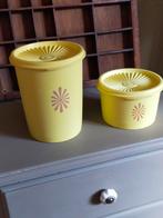 Retro Vintage Tupperware voorraad bussen geel, Ophalen, Zo goed als nieuw, Geel, Overige typen