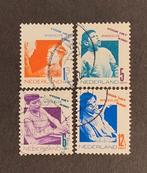 Nederland NVPH 240 - 243, Verzenden, T/m 1940, Gestempeld