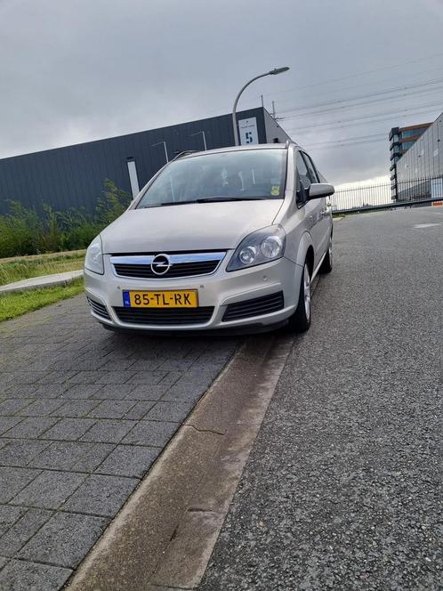 Opel Zafira 1.8 Easytronic 2006 Grijs, Auto's, Opel, Particulier, Zafira, Benzine, C, MPV, Automaat, Origineel Nederlands, Zilver of Grijs