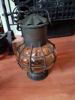 Oude Venetianse scheepslamp, Ophalen, Gebruikt, Motorboot of Zeilboot, Gebruiksvoorwerp