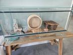 Terrarium Hamster met toebehoren, Dieren en Toebehoren, Knaagdieren en Konijnen | Hokken en Kooien, Kooi, Zo goed als nieuw, Hamster