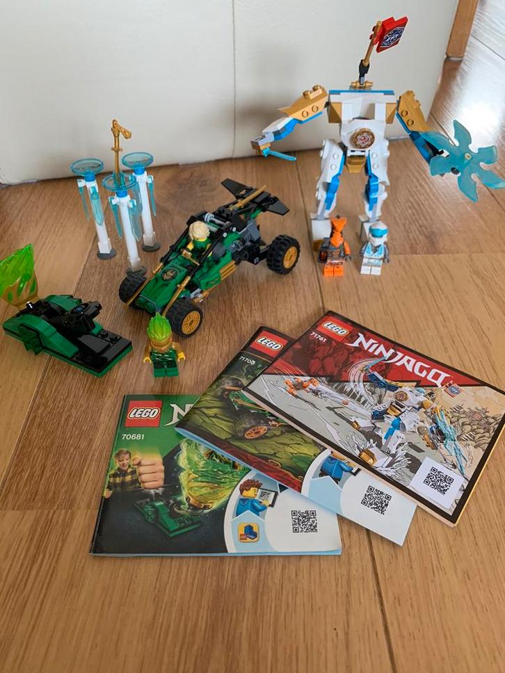 3 Lego Ninjago sets, Kinderen en Baby's, Speelgoed | Duplo en Lego, Zo goed als nieuw, Ophalen of Verzenden