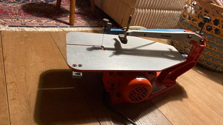 Hegner multicut 2 figuurzaagmachine, Doe-het-zelf en Verbouw, Gereedschap | Zaagmachines, Gebruikt, Figuurzaag, Ophalen of Verzenden