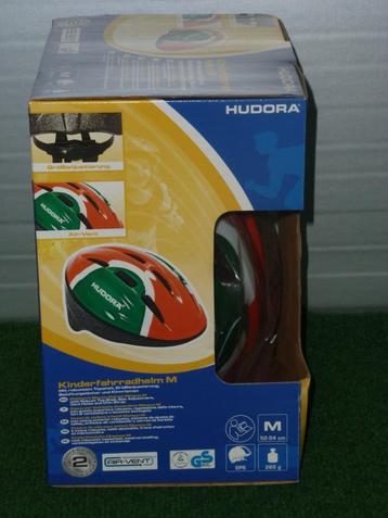 NIEUW kinderfietshelm Maat 52-54 cm merk HUDORA beschikbaar voor biedingen