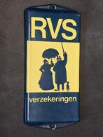 emaille bord deurpostje bordje RVS, Ophalen of Verzenden