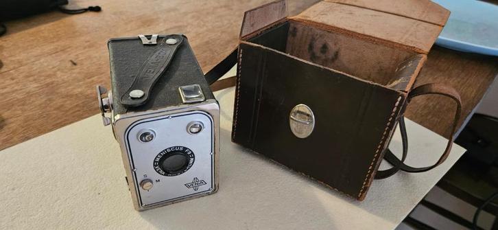 Vintage Meniscus F9 Vena Amsterdam boxcamera, Verzamelen, Fotografica en Filmapparatuur, Fototoestel, 1940 tot 1960, Ophalen of Verzenden