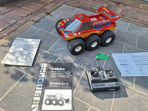 Robbe Rodeo 6x6 vintage amfibie voertuig, Hobby en Vrije tijd, Modelbouw | Radiografisch | Auto's, Ophalen of Verzenden