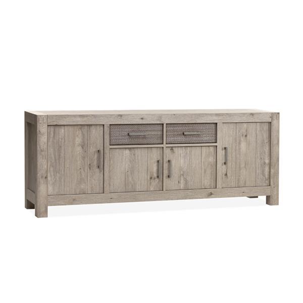 Dressoir en vitrinekast, Huis en Inrichting, Kasten | Dressoirs, Zo goed als nieuw, 50 tot 75 cm, Ophalen