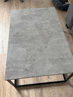 Salontafel DOKKEDAL – betonlook – 75x115x45 cm, Ophalen, 100 tot 150 cm, 50 tot 100 cm, Zo goed als nieuw