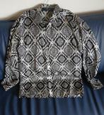 Versace Blouse, Zwart, Ophalen of Verzenden, Zo goed als nieuw, Halswijdte 43/44 (XL)