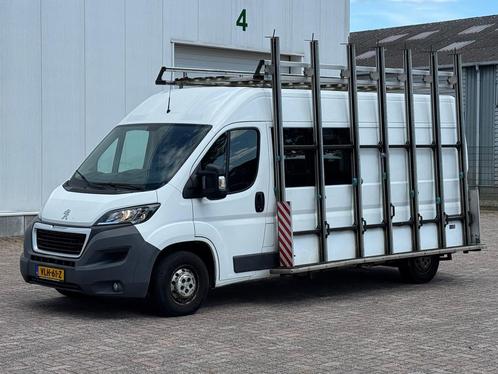 Peugeot Boxer 435 2.2 HDI L3H2 GLASREK / GLASRASTEEL, Auto's, Bestelauto's, Bedrijf, Te koop, ABS, Airconditioning, Boordcomputer