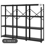 Ikea Bror stellingkast zwart, Huis en Inrichting, Kasten | Stellingkasten, Ophalen, Gebruikt