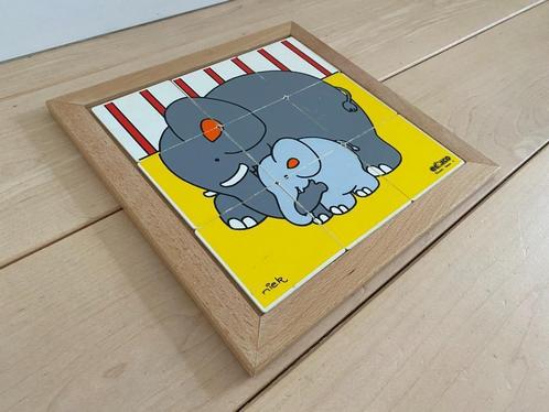 Educo puzzel schoolmateriaal, Kinderen en Baby's, Speelgoed | Houten speelgoed, Gebruikt, Ophalen of Verzenden