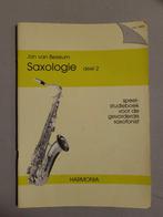 Saxologie deel 2 - Jan van Beekum, Gebruikt, Klassiek, Saxofoon, Ophalen of Verzenden