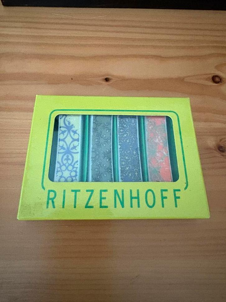Ritzenhoff messenleggers 2012. Ruth Berktold. Nieuw, Huis en Inrichting, Woonaccessoires | Onderzetters, Zo goed als nieuw, Glas of Kopje