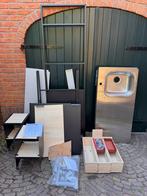Ikea ÄSPINGE kitchenette zwart/essen keuken, Ophalen, Zwart, Overige typen, Zo goed als nieuw