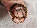Edelsteen armbanden tijgeroog amethist agaat, Overige materialen, Overige kleuren, Nieuw, Ophalen of Verzenden