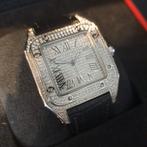 Cartier santos  40mm automatisch uurwerk, Overige merken, Staal, Polshorloge, 1960 of later