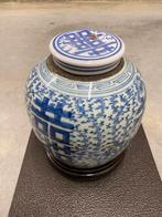 Chinese gemberpot met certificaat., Antiek en Kunst, Ophalen of Verzenden