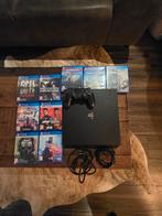 PlayStation 4 1TB - Nette Staat! Plus 9x spellen, Ophalen of Verzenden, Zo goed als nieuw, Met 1 controller, Original