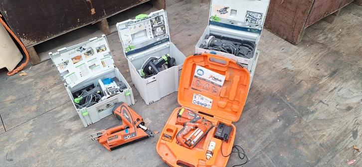 Festool Gereedschap & Paslode Set, Doe-het-zelf en Verbouw, Gereedschap | Overige machines, Gebruikt, Ophalen of Verzenden