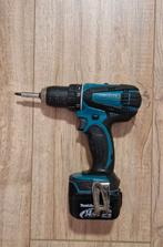 Makita schoefmachine met accu, Doe-het-zelf en Verbouw, Gereedschap | Slijpmachines, Ophalen of Verzenden, Zo goed als nieuw, Minder dan 700 watt