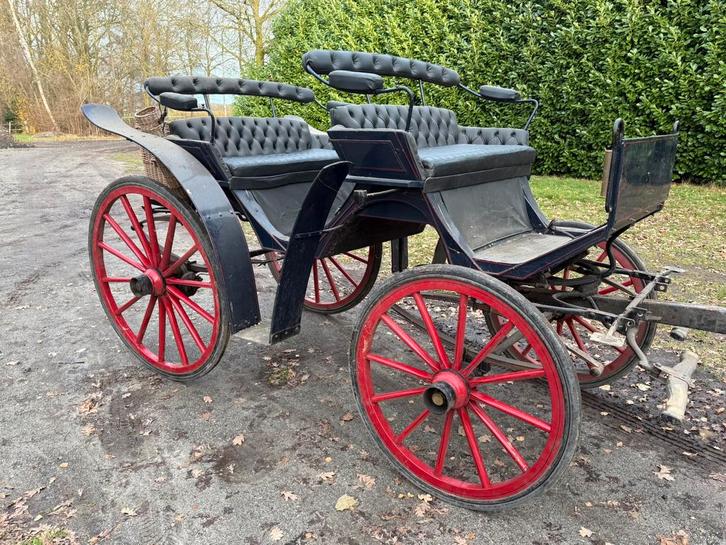 Antieke koets, Dieren en Toebehoren, Rijtuigen en Koetsen, Gebruikt, Overige typen, Paard of Pony