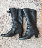Zwarte laarsjes Ravelli,,37,5, Kleding | Dames, Schoenen, Hoge laarzen, Zwart, Ophalen of Verzenden, Gedragen