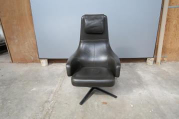 Vitra Repos fauteuil mokka bruin leer  beschikbaar voor biedingen