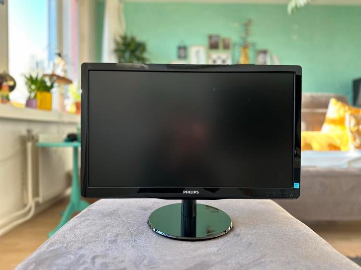 Philips V-Line LCD monitor met LED 226V4LSB/00 21,5 inch, Computers en Software, Monitoren, 60 Hz of minder, LED, HD, Ophalen of Verzenden