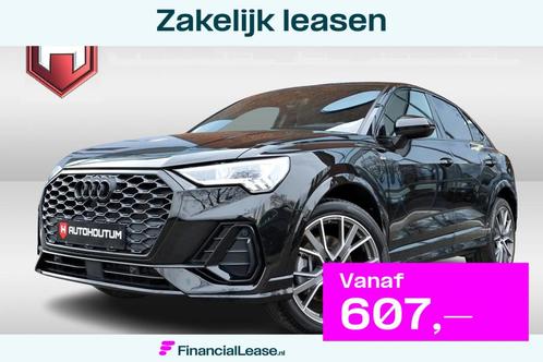 Audi Q3 Sportback 45 TFSI e S-LINE ACC, Leder, 20 Inch, Acht, Auto's, Audi, Bedrijf, Lease, Financial lease, Q3, ABS, Achteruitrijcamera